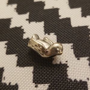 Bird charm bead